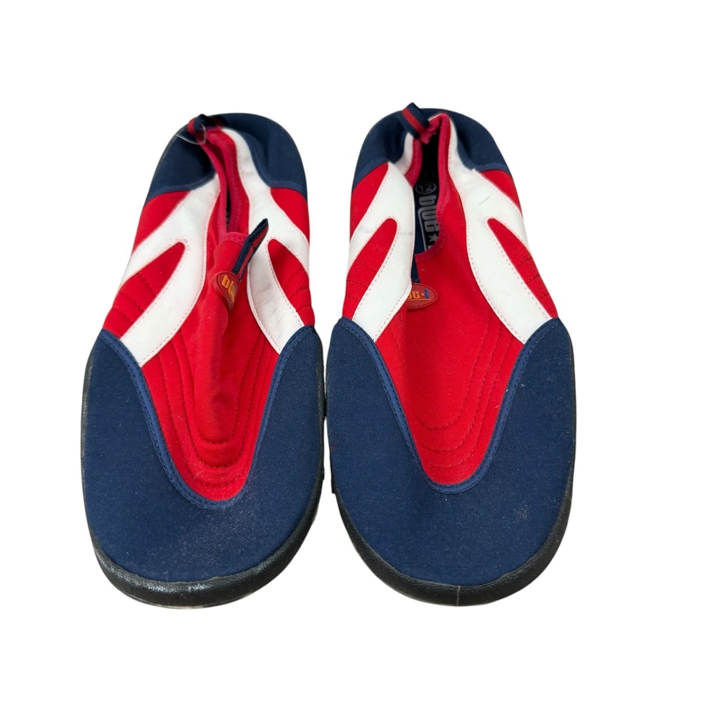 Bluei Water Shoes Mens Size 12 Red White Blue